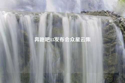奔跑吧13发布会众星云集